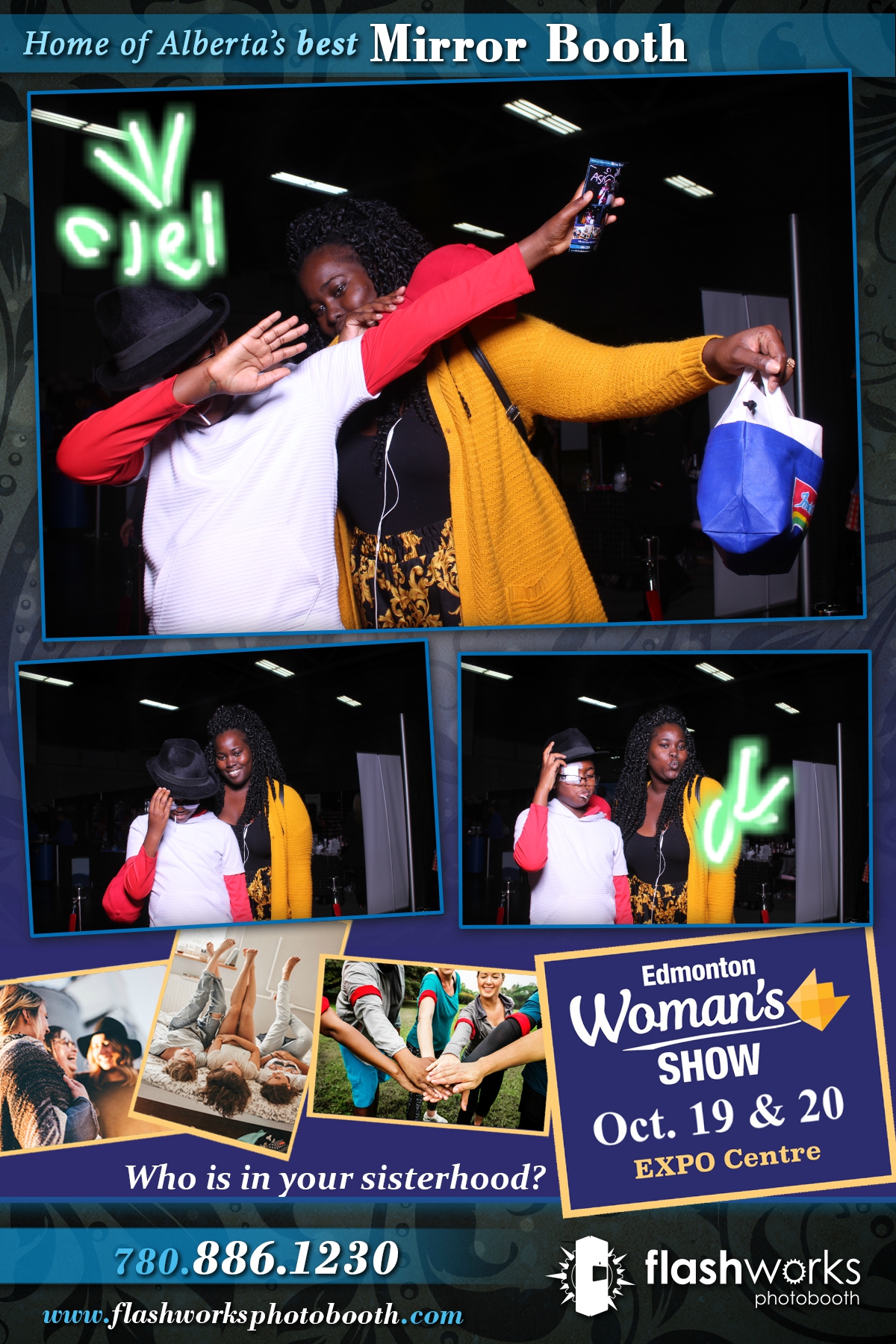 Fall Edmonton Woman's Show | View more photos from the event at gallery.flashworksphotobooth.com/u/FlashworksPhotoboothInc/Fall-Edmonton-Womans-Show-0